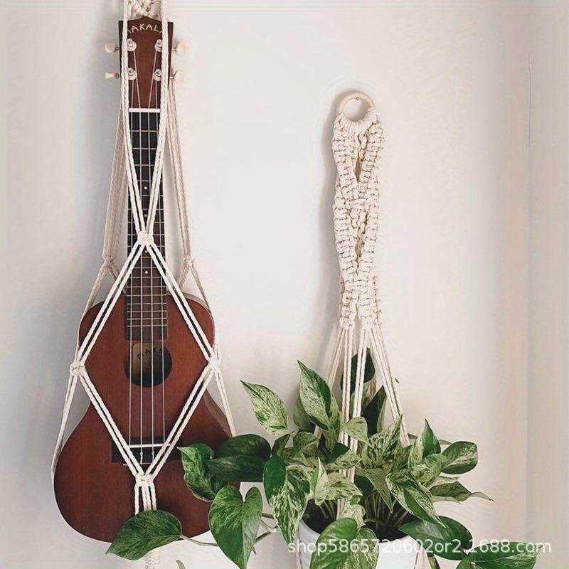 1PC Simple Guitar Instrument Net - Hand-woven Wall Hanging Decorative Arts and Crafts Gifts