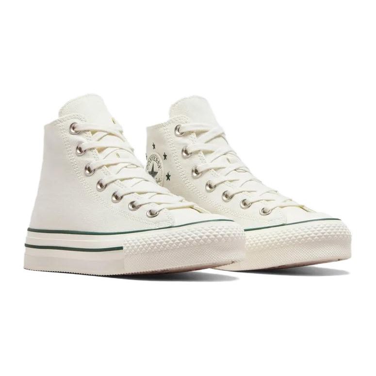 Converse Chuck Taylor All Star EVA Lift Durable Breathable High Top Canvas Shoes Kids Sneakers Beige A09772C