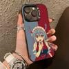 D-Dragon Maid Tohru Ilulu Handyhülle Für iPhone 17,16,15,14,13,12,11 Plus,Pro Max,XS,Bunte Silberne Handyhülle Funda Cover
