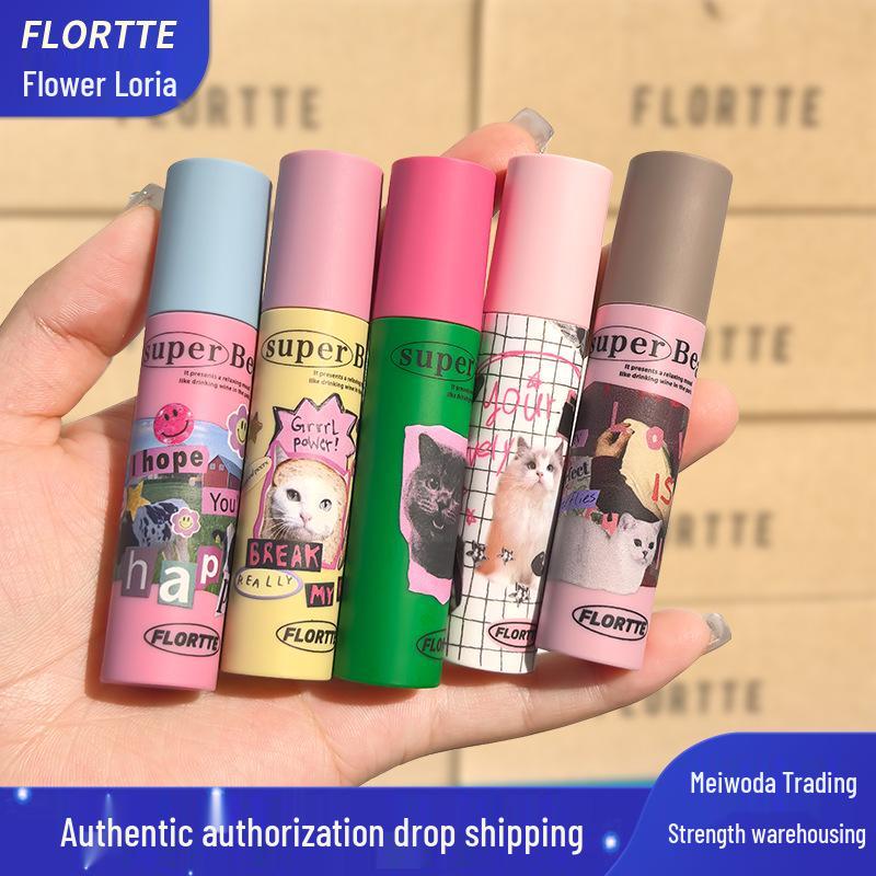 Flortte Velvet Matte Lip Cream in Kitten Milk Cake - Non-Stick Formula