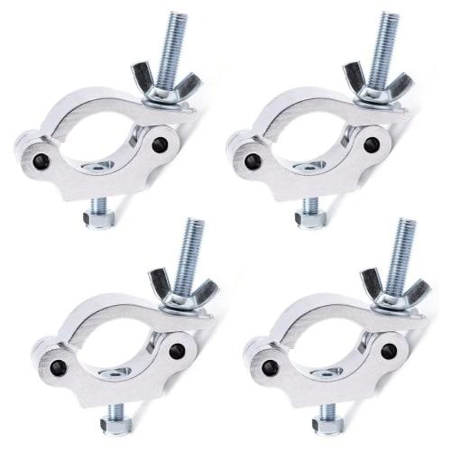 

Heavy Duty Stage Lighting Clamps, 660Lb Aluminum Light Clamps, Truss Clamps for DJ Lighting, Projector, Par Lights, 4-Pack