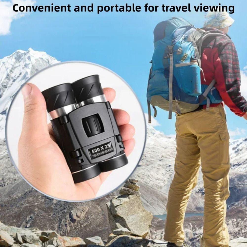 500X25 HD Zoom Binoculars 5000m/50000M Powerful Folding Telescope Outdoor