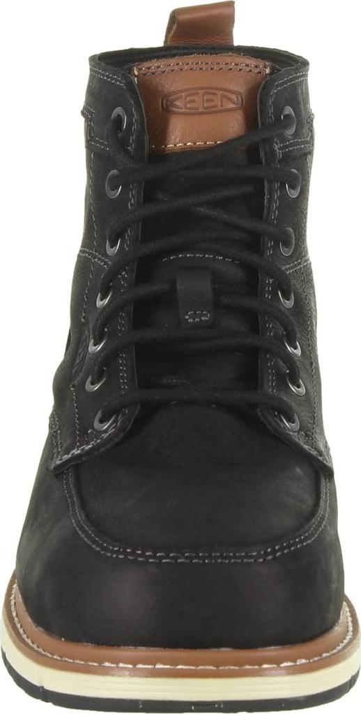 Safety Shoes SAN JOSE AT San Jose Six CAFE Cm [Keen] 6" A.T. Men's BLACK/CARAMEL 29.0