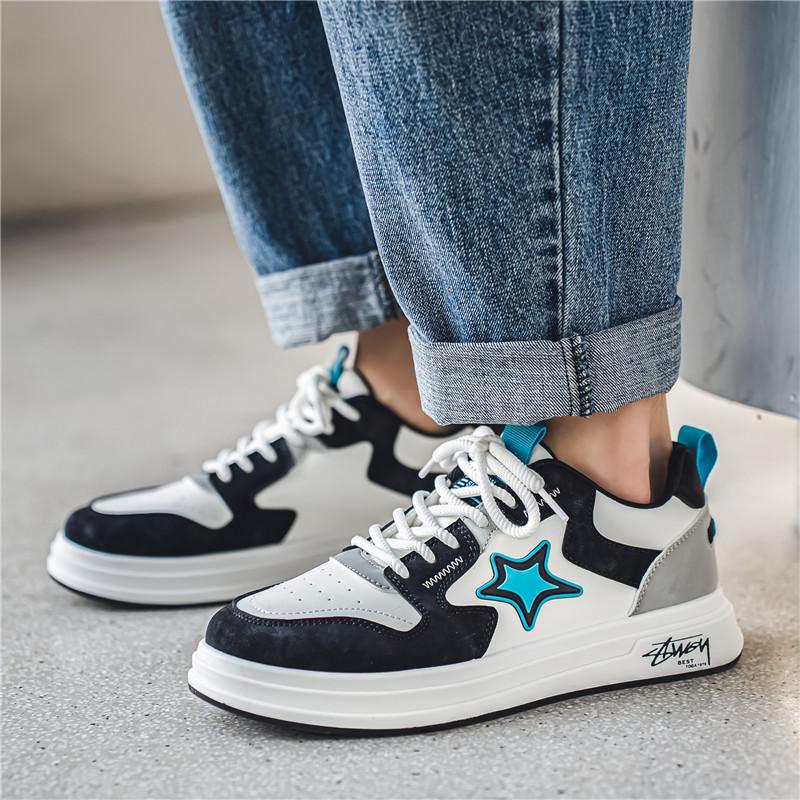 Trend Casual Men's Sports Shoes Star Designer Men's Shoes Autumn Original Man Skateboard Shoes Breathable Low-Cut Sneakers Men