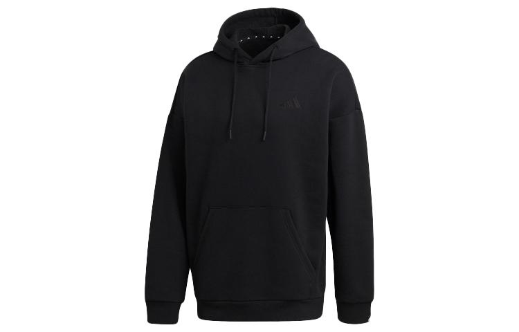 Толстовки Adidas Мужские Черные С Капюшоном Умеренно Обычные GK4786 L