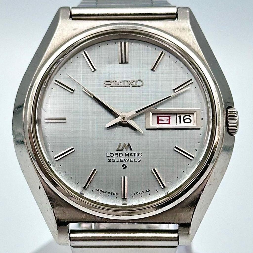 Used 1969 Seiko LM 5606-7010 Silk Grain, September 1969