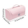 Hideable Hanging Hook Hair Dryer Case Portable Non-Slip Hair Tools Pouch Waterproof Large Capacity Curling Iron Storage Bag