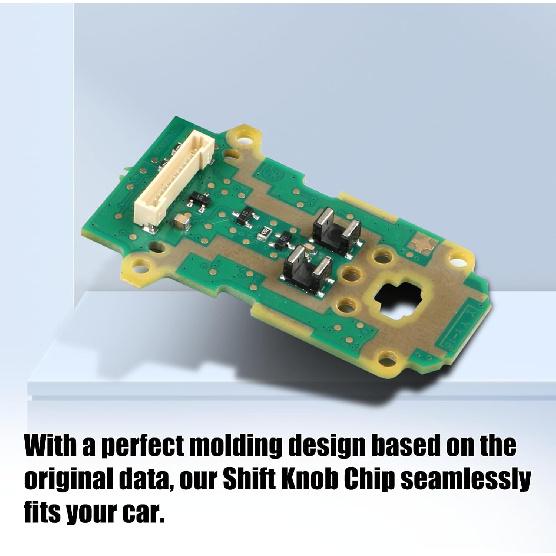 Jaronx Compatible with BMW Gear Shift Circuit Board for 3'F30 F34 GT/4'F36/5'F10/6'F06/7'F01 F02/X3 F25/X4 F26/X5 F15/X6 F16, Gear Shift Knob LED