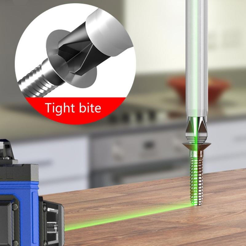 Quality 7pc Magnetic Screwdriver Bit Steel Tip for Enhances Grip and Shock Resistance Tool for Household