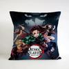 Pillowcases  Demon Slayer Anime Cushions Cover Pillowcase Decorative for Pillows Square Gift Pillow HugsH,(2)