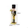 4 Pieces Nutcracker Ornaments Figurines Classic Style Decorative Unique Gifts Xmas
