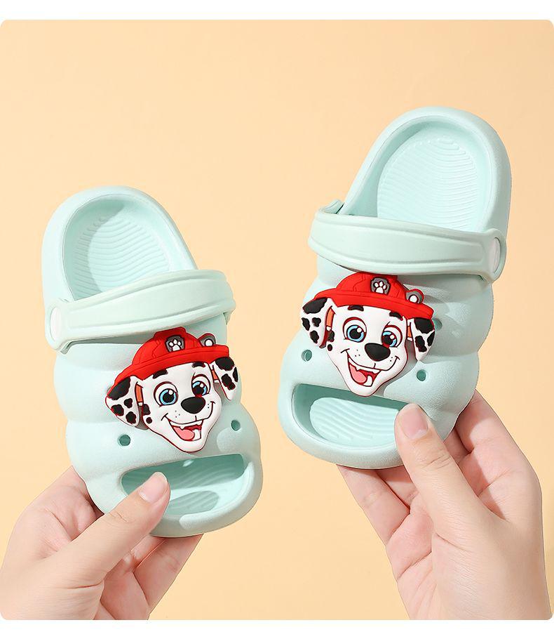 Paw Patrol Kindersommerslipper: Weiche Clogs, Badeschuhe, Cartoon-Sandalen für Mädchen & Jungen