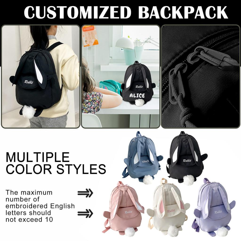 Personalized Customized Boys And Girls Backpacks, Travel Backpacks, Printed Name Tags, Unique Commemorative Gifts