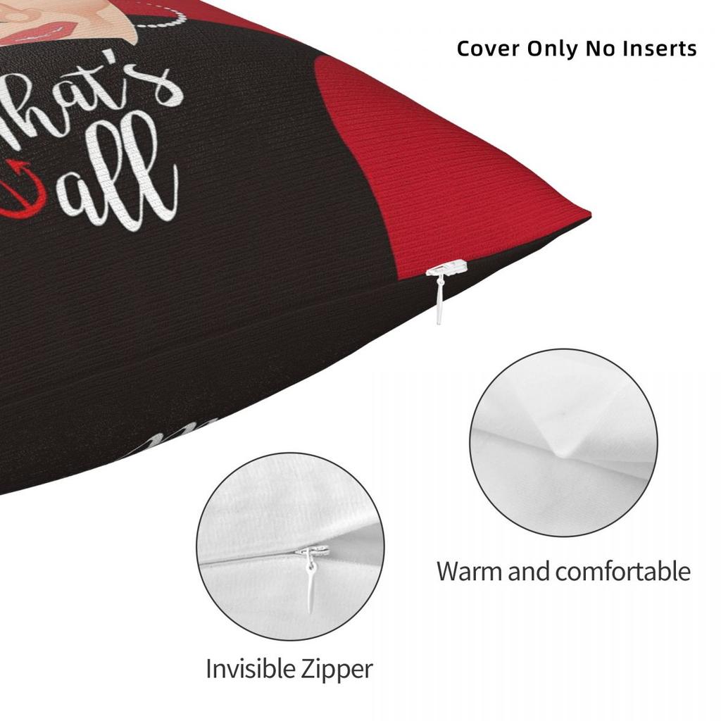 Federa per Cuscino Quadrata Meryl Streep Miranda Priestly Poliestere Lino Velluto Stampata con Zip Decorativa Copricuscino da Letto