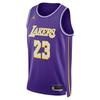 LeBron James NBA Sleeveless Breathable Crew Neck Basketball Jersey Men Jersey HM4877-504