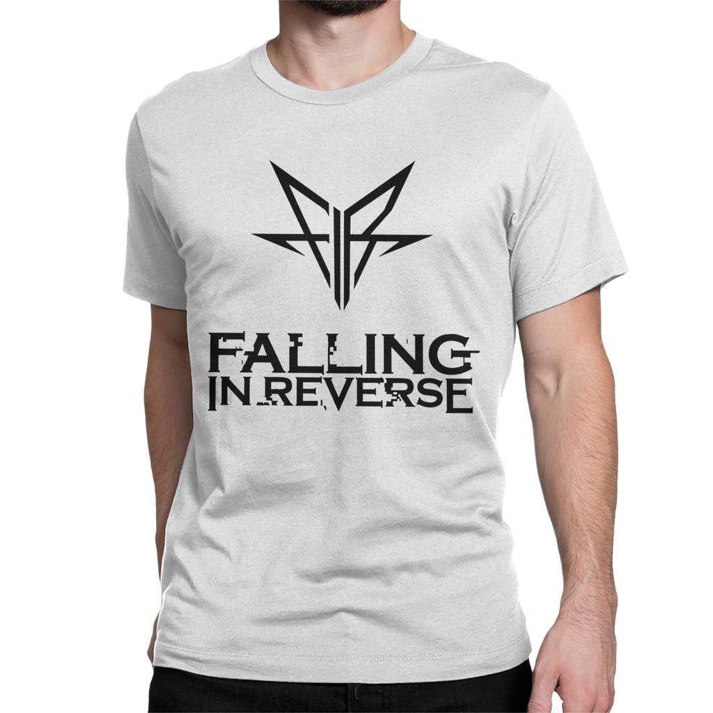 Falling In Reverse The Death T Shirts for Men Women Pure Cotton Casual T-Shirt Rock Music Tee Shirt Short Sleeve Clothing