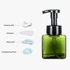 New 250/450/650ml Liquid Soap Dispenser Plastic Square Storage Bottles Outdoor Refillable Shampoo Press Empty Bottles