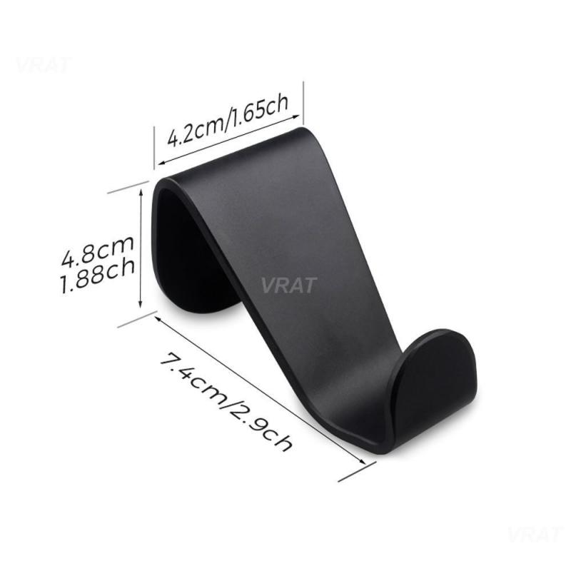For Tesla Model S/X Car Seat Headrest Car Grocery Bag Hook Hanger Clothes Purse Bag Holder Organizer Clip Interior Accessories