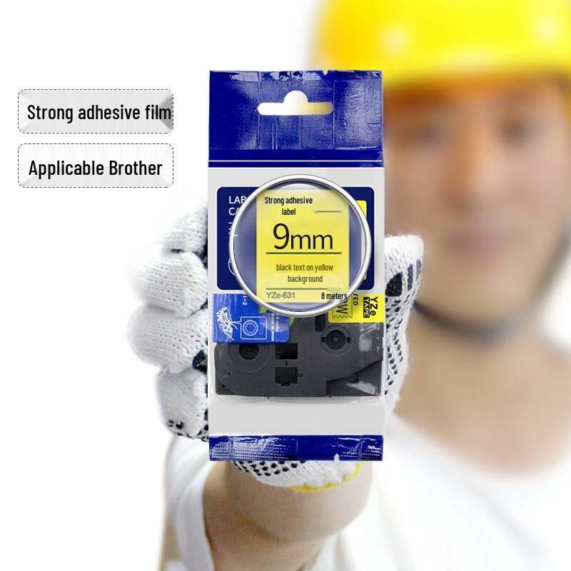 Aikesi Compatible Label Tape for Brother Label Makers