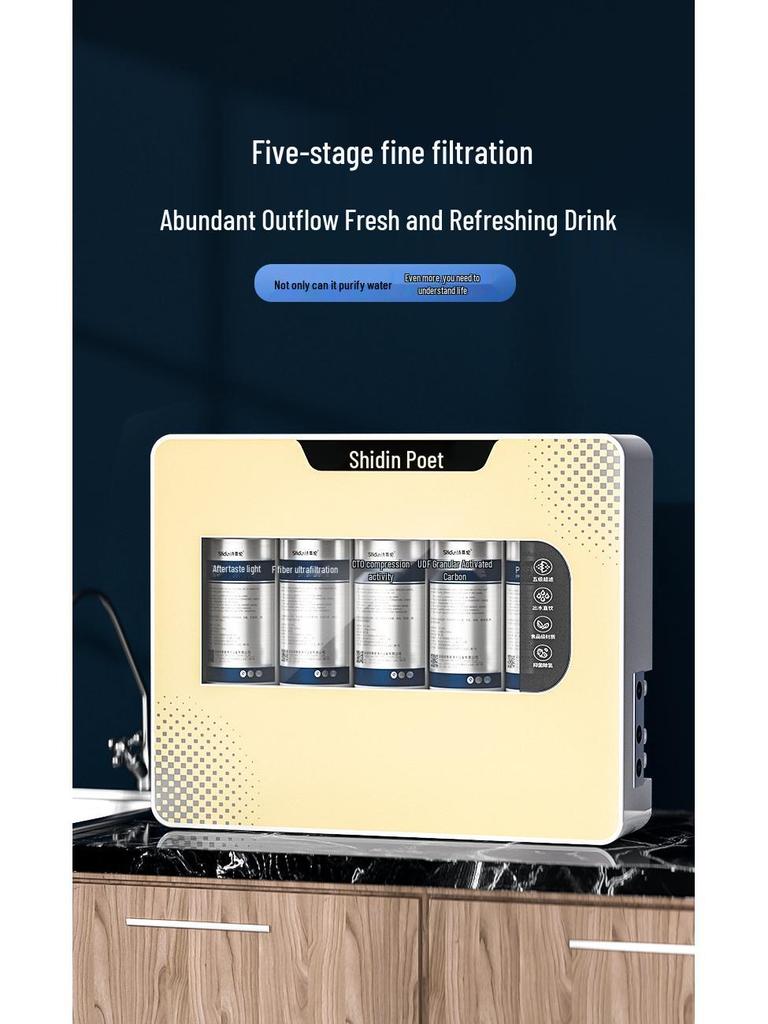 Five-Stage Ultrafiltration Direct Drinking Water Purifier for Home Kitchen