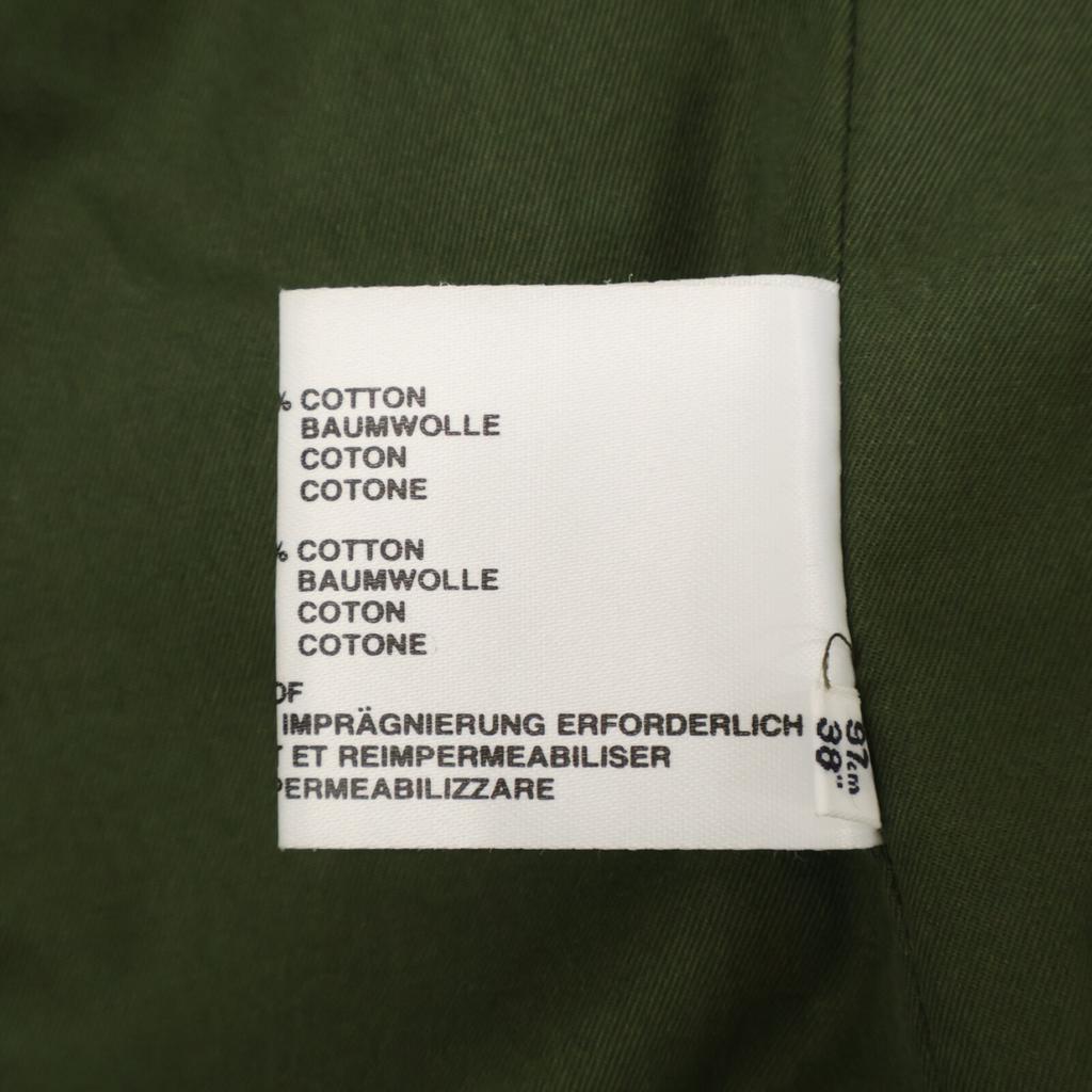 GRENFELL GOLFER Cotton Side Adjuster Cross Harrington Jacket 38 khakiUsed