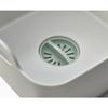 Joseph Joseph Wash & Drain Sink Tub with Drain Plug, 9L, Sage, Light Stone, Authentic, 851648