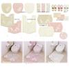 Senko NYNAS Gran Rosa Toilet Lid Cover Pink with Adhesive Sheet and Rhinestones (Multi-Type) (14426)