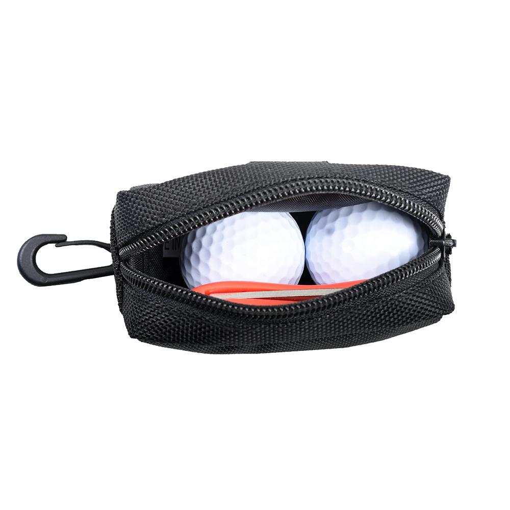 Golf Ball Waist Bag Golf Ball Carry Pouch Oxford Cloth Golf Ball Storage Bag for Golf Accessories