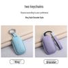 Geely Galaxy L7 L6 e8 Leather Key Case for Men & Women with Starship Buckle