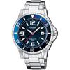 Orologio da uomo MTD-1053D-2AVES Analogico Quarzo Acciaio Inossidabile Quadrante Blu 200M WR
