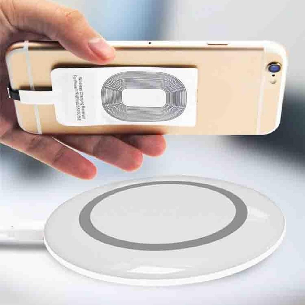 Universeller Qi-Funkladegerät-Empfänger-Adapter Qi-Schnellfunkladegerät-Empfänger