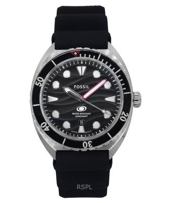 Breaker Silikonový řemínek Černý ciferník Quartz Potápěčské FS6062 200M Pánské hodinky