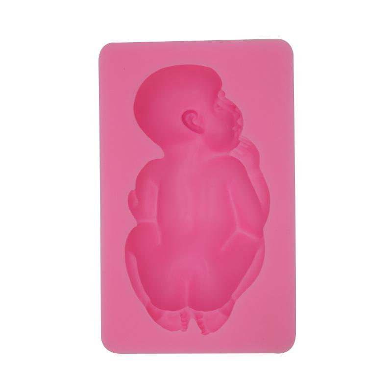DIY Handmade Soap Mold Cake Fondant Baking Tools Child Baby Styling Cake Mold Handmade Soap Mold