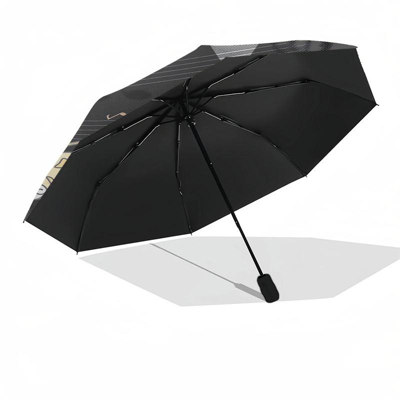 1pc Music Bears Headphones Stars Notes Umbrella with Plastic Handle,Suitable for All Seasons UmbrellaPT462