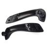 Front Inner Door Handle Grip Black ABS Replacement for Megane MK3 2008 2016 Includes Handle Covers OEM 809540001R 809600007R
