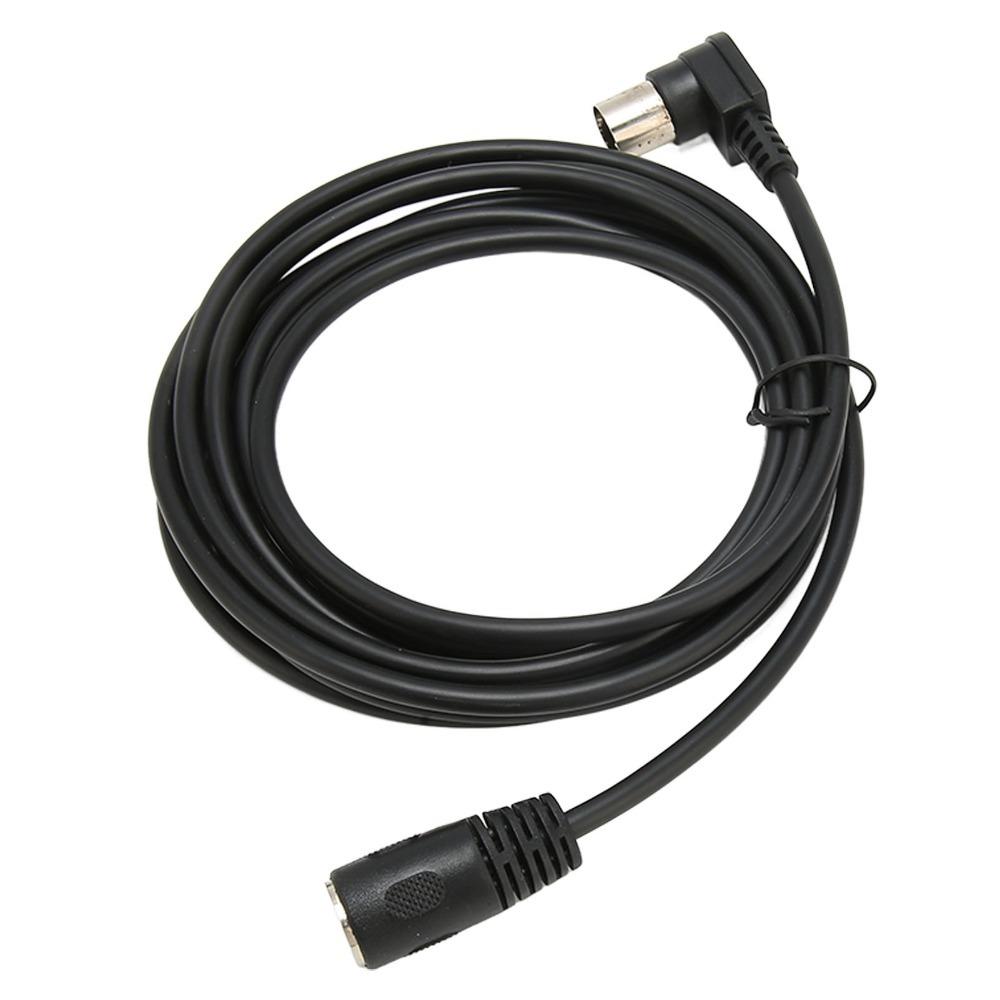 Flexible 5 Pin DIN Male To Female Adapter Cable Plug and Play Right Angle Adapter  Synthesizer