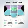 Memory Foam Cervical Pillow Ergonomic Contour Orthopedic Neck Pain Relief Sleeping Support Breathable Removable Cover