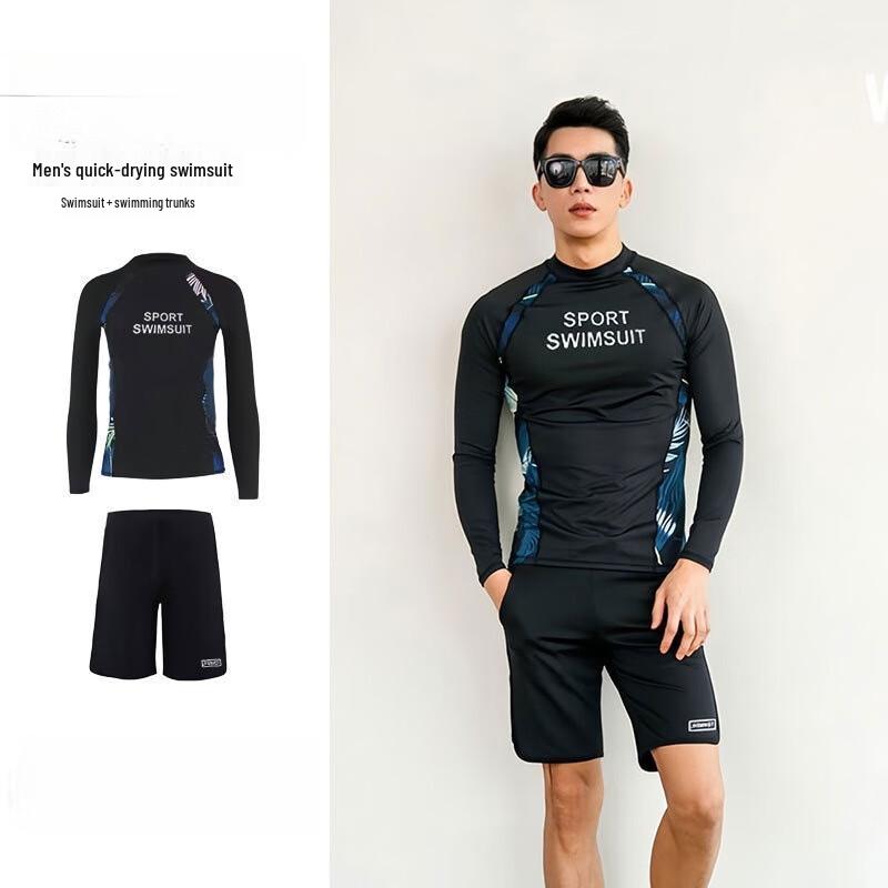

Couple s Sun Protection Surf & Hot Spring Swimsuit