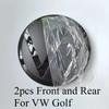 Pro VOLKSWAGEN VW 2026 Nové 2ks Přední a Zadní Znak Pro VW Golf 6/Golf 7/Golf 7.5/Golf 8 Neovlivňuje ACC Modifikovaný Černý Štítek F