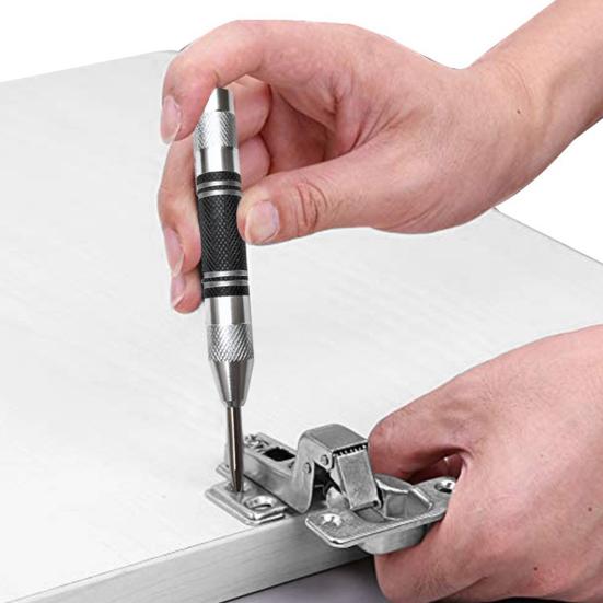 Impact Drill Bit with Non-Slip Grip Automatic Rebound Design Easy Operation Punch Tool Professional Drilling Tool