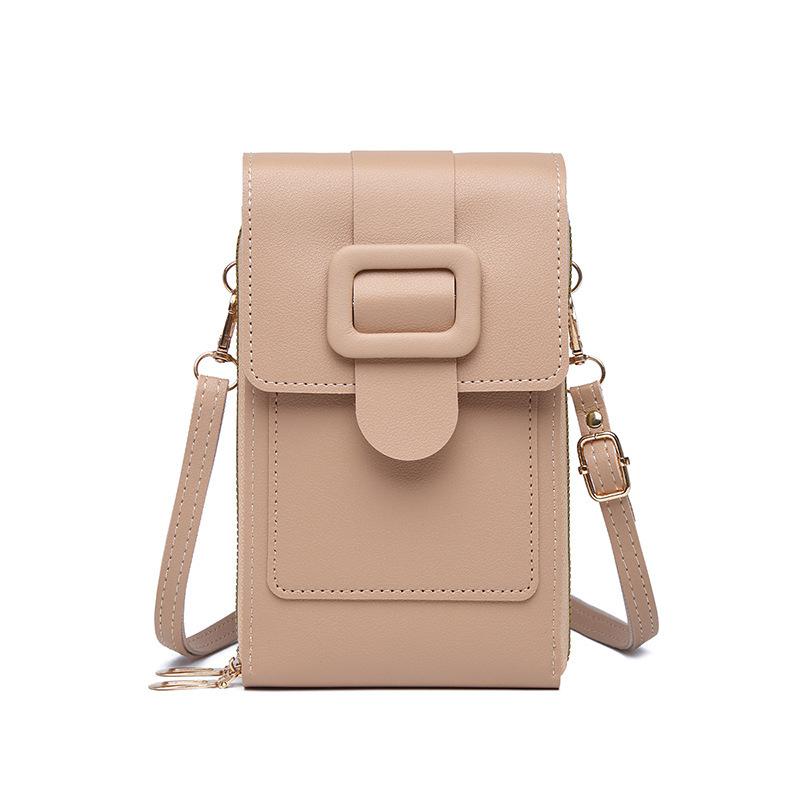 Mobile Phone Bag 2025 New Summer Fashion Simple Mobile Phone Bag Trendy Girl Shoulder Messenger Bag Small Bag One Piece Delivery