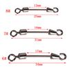 10st Rostfritt Stål Pin Kontakt Kedja Åttformad Ring Pin Kontakt Fiskeutrustning