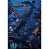 [Made in Japan] Beverly 150 Large Jigsaw Puzzle Let's learn about the creatures of the deep sea! (26 x 38 cm) L74-191