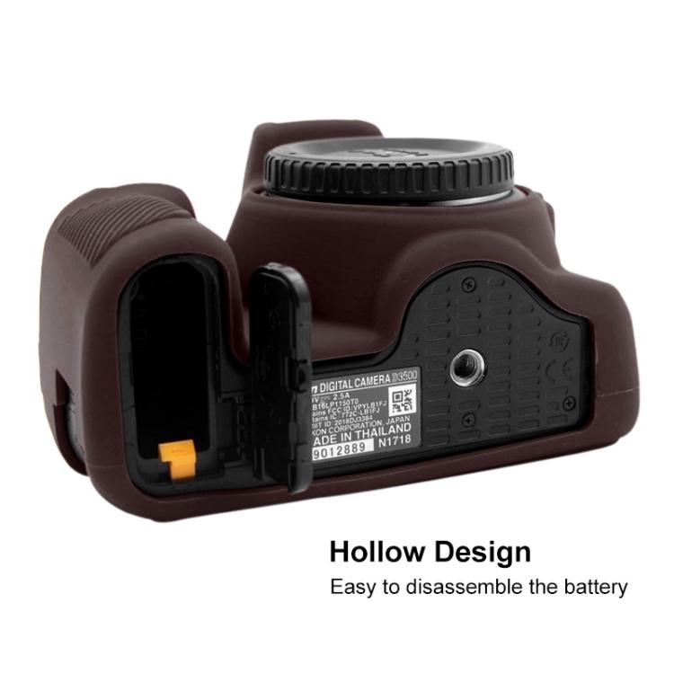 PULUZ Miękkie Silikonowe Etui Ochronne dla Nikon D3500