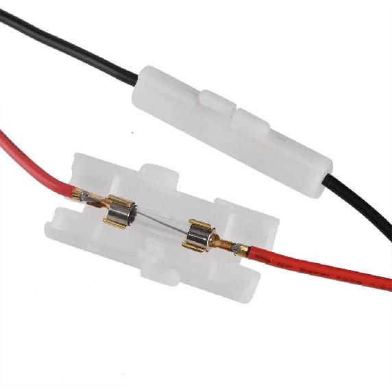 12V-14V 20A Male Plug Power Cable Cord for Mobile Radio, T-Shape Cigarette Lighter Adapter with Dual & High-Temp 105°C Wire for Car Radio