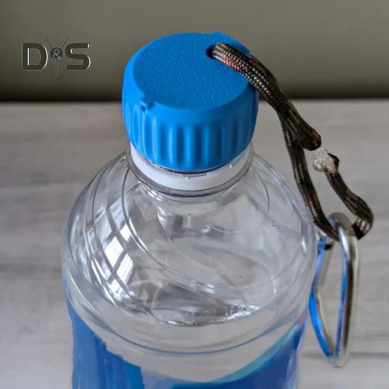 Ultra-Light Portable Wash Bottle Cap 3D Printed Reusable Standard Bottles Travel Bidet Attachment Outdoor Hiking Camping Cleaning Rinse Cap Nozzle