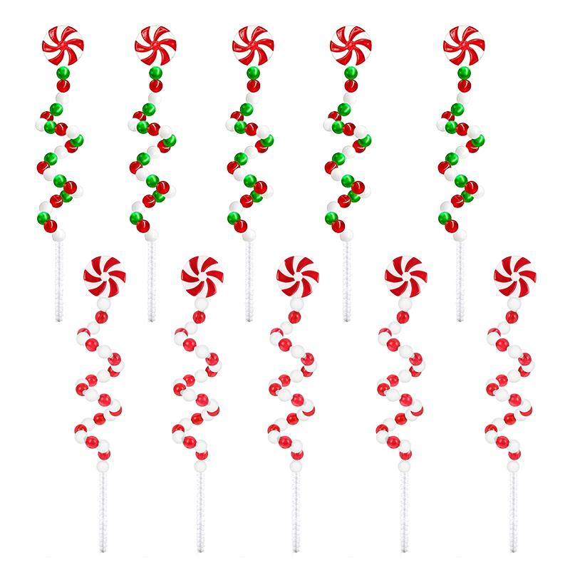 1PC Holiday DIY Tree Decorations with Candy Accents Safe & Non-Toxic Christmas DIY Ornaments 18-20cm