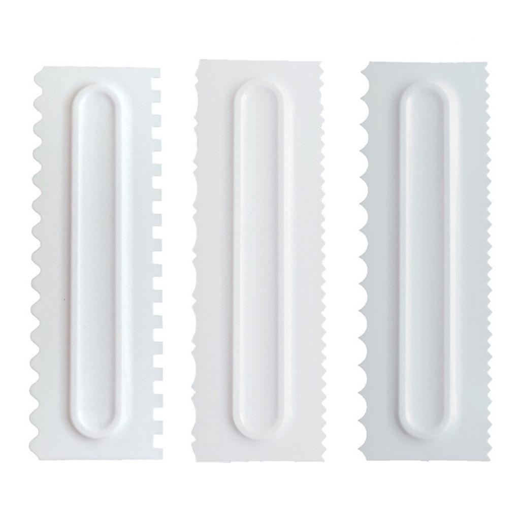 

3 шт. Форма Разглаживатель глазури Скребок для торта Инструмент для выпечки