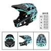 Full Face Mountain Bike Helmet Downhill Racing Adult Cycling Safety Gear With Camo Patterns