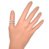 GUCCI Interlocking G open Ring Silver925 #7.0(US Size) 5.2g Women Used